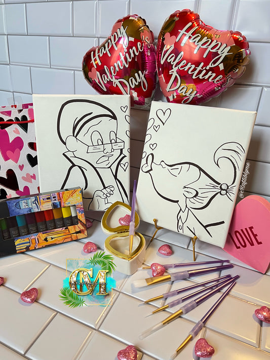 Valentines Day Canvases